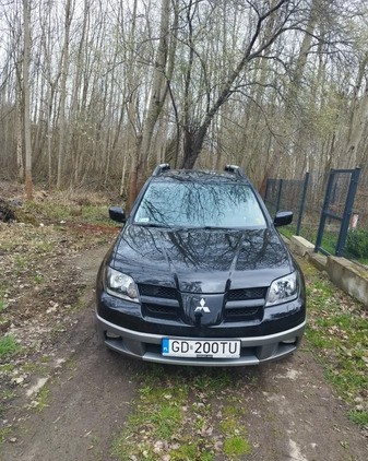 Mitsubishi Outlander cena 17200 przebieg: 153380, rok produkcji 2003 z Gdańsk małe 172